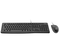 Logitech Wireless Keyboard and Mouse MK270 QWERTY GB Black