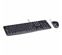 Logitech Mk120 Mouse and Keyboard Kit Wired USB French Azerty Layout PC