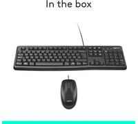 Logitech Keyboard & Mouse MK120 QWERTY