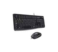 Logitech MK120 keyboard USB AZERTY French Black