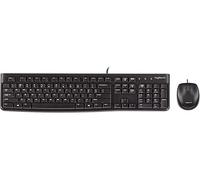 Logitech MK120 Wired Keyboard and Mouse Combo for Windows, QWERTZ German Layout