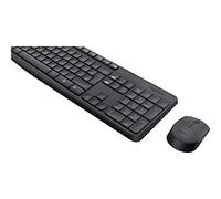Logitech MK235 Wireless Keyboard and Mouse Combo-GREY-CH-2.4GHZ-CENTRAL-(GREY KEYS GREY BTM) (920-007909)