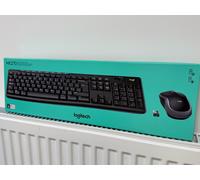 Logitech Wireless Keyboard and Mouse MK270 QWERTY GB Black