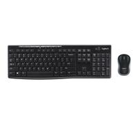 Logitech MK270 RF Wireless QWERTY Spanish Black