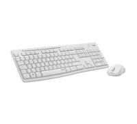 Logitech Set Keyboard And Mouse Wireless MK295 White QWERTY 920-009823