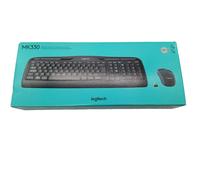 Logitech Wireless Keyboard and Mouse MK330 QWERTY Black