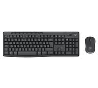 Logitech MK370 Combo for Business keyboard Mouse included Office RF Wireless + Bluetooth QWERTY Portuguese Graphite
