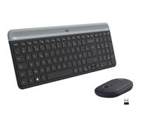 Logitech MK470 Slim Wireless Keyboard and Mouse Combo (Graphite)