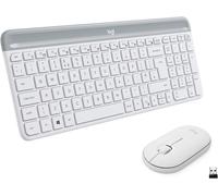 Logitech MK470 Slim Wireless Keyboard and Mouse Combo - Off White