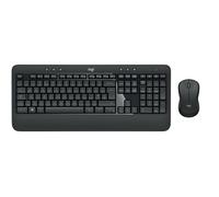 Logitech MK540 Advanced keyboard RF Wireless QWERTZ German Black, White