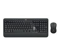 Logitech MK540 ADVANCED Wireless and Mouse Combo keyboard USB AZERTY French Black, White