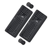 Logitech MK540 Advanced Wireless Keyboard & Mouse Combo Travel Home Office Modern Bundle for PC & Laptop, Pack of 2