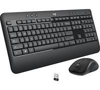 Logitech MK540 Full-Size Advanced Wireless Scissor Keyboard & Mouse Bundle Black