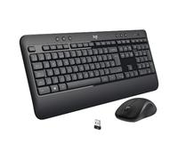 Logitech MK540 Wireless Keyboard and Mouse Combo for Windows, 2.4 GHz Wireless with Unifying USB-Receiver, Wireless Mouse, Multimedia Hot Keys, 3-Year