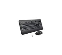 Logitech MK540 Wireless Keyboard and Mouse Combo for Windows, 2.4 GHz Wireless with Unifying USB-Receiver, Wireless Mouse, Multimedia Hot Keys, 3-Ye