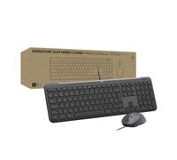 Logitech MK620 Singature Slim Wired Combo for Business (Graphite, 920-013351)