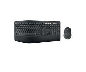 Logitech MK850 Performance Full-size (100%) Wireless RF Wireless + Bluetooth QWERTZ Black Mouse included