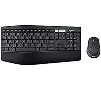 Logitech MK850 Performance Russian QWERTY Bluetooth Keyboard Black - Keyboards (Standard, Wireless, Bluetooth, QWERTY, Black, Mouse Included)