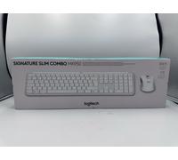 Logitech MK950 Signature Slim Combo Wireless Keyboard and Mouse - White - Sealed