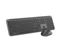 Logitech MK950 Signature Slim Wireless Keyboard and Mouse Combo - Graphite, QWERTY Italian Layout