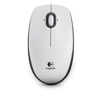 Logitech M100. Corded mouse.White