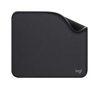 Logitech Mouse Pad - Studio Series, Computer Mouse Mat with Anti-Slip Rubber Base, Easy Gliding, Spill-Resistant Surface, Durable Materials, Portable, in a Fresh Modern Design - Grey