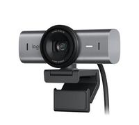Logitech Mx Brio Hd 4 K Collaboration And Streaming Webcam, 1080 P At 60 Fps, Dual Noise Reducing Mics, Show Mode, Usb-C, Cover