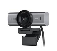 Logitech MX Brio Ultra HD 4K Collaboration and Streaming Webcam, 1080p at 60 FPS, Dual Noise Reducing Mics, Show Mode, USB-C, Webcam Cover, Works with Microsoft Teams, Zoom, Google Meet, Graphite