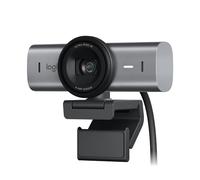 Logitech MX Brio Ultra HD 4K Webcam with Noise Reducing Microphones, AI-Enhanced Image Quality, Privacy Protector and USB-C Connection - Graphite