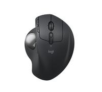 Logitech MX Ergo S mouse trackball wireless avanzato, mouse ergonomico wireless ricaricabile USB-C con Bluetooth e dongle crittogr