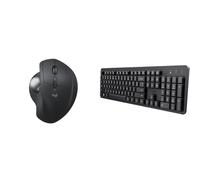 Logitech MX Ergo S & Trust Ody II Silent Wireless Keyboard