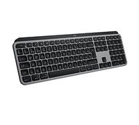 Logitech MX Keys Advanced Wireless Illuminated Keyboard for Mac, QWERTY Spanish Layout - Grey