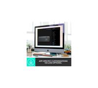 Logitech MX Keys combo for Business Gen 2 keyboard Mouse included RF Wireless + Bluetooth QWERTY US International Graphite