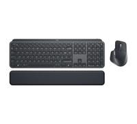 Logitech MX Keys Combo for Business keyboard Mouse included Office Bluetooth AZERTY French Graphite