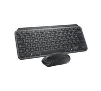 Logitech Mx Keys Mini Combo Wireless Keyboard And Mouse Silver German QWERTY