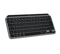 Logitech MX Keys Mini for Mac Minimalist Wireless Keyboard (Grey) | For MacBook Pro, Macbook Air, iMac, iPad, Compact, Bluetooth, Backlit Keys, USB-C, Fast, fluid Typing, QWERTY UK Layout