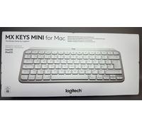Logitech MX Keys Mini for Mac Wireless Keyboard - Pale Grey