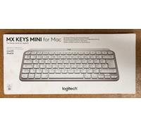 Logitech MX Keys Mini for Mac Wireless Keyboard (Pale Grey), English - UK NEW