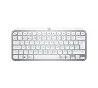 Logitech MX Keys Mini Backlit Bluetooth Wireless Keyboard, Pale Grey