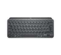 Logitech MX Keys Mini Minimalist Wireless Illuminated Keyboard Mini Wireless RF Wireless + Bluetooth QWERTY LED Graphite