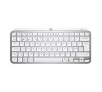 Logitech MX Keys Mini Backlit Bluetooth Wireless Keyboard, Pale Grey