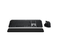 Logitech MX Keys S Combo for Mac, Wireless Keyboard and Mouse (Grey) | Palm Rest, Backlit Keyboard, Fast Scroll Wireless Mouse, Bluetooth USB C for MacBook Pro, Macbook Air, iMac, iPad, QWERTY UK