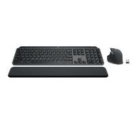 Logitech MX Keys S Combo - Performance Wireless Keyboard and Mouse with Palm Rest, Customizable Illumination, Fast Scrolling, Bluetooth, USB C, for Windows, Linux, Chrome, Mac