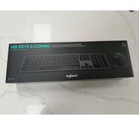 Logitech MX Keys S COMBO - Performance Wireless Keyboard New Sealed