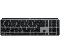 Logitech MX Keys S for Mac keyboard Office RF Wireless + Bluetooth QWERTY UK English Aluminium, Black