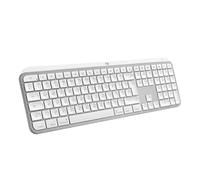 Logitech MX Keys S for Mac, Wireless Keyboard, Fluid, Precise Laptop-Like Typing, Programmable Keys, Backlit, Bluetooth USB C Rechargeable for MacBook Pro, Macbook Air, iMac, iPad, QWERTY UK,PaleGrey