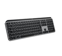 Logitech MX Keys S for Mac, Wireless Keyboard, Fluid, Precise Laptop-Like Typing, Programmable Keys, Backlit, Bluetooth USB C Rechargeable for MacBook Pro, Macbook Air, iMac, iPad, QWERTY UK - Grey
