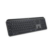 Logitech MX Keys S Programmable Wireless Bluetooth Keyboard - Graphite B+ | Low Profile, Fluid Quiet Typing, Programmable, Backlit, Bluetooth, USB C, for Windows, Linux, Chrome, Mac, QWERTY UK