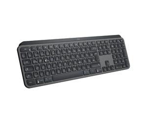 Logitech MX Keys Wireless backlit keyboard with advanced performance.
