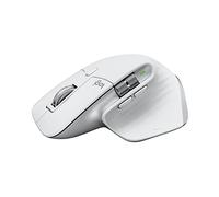 Logitech MX Master 3S for Mac - Wireless Bluetooth Mouse with Ultra-Fast Scrolling, Ergo, 8K DPI, Quiet Clicks, Track on Glass, Customization, USB-C, Apple, iPad - Pale Grey